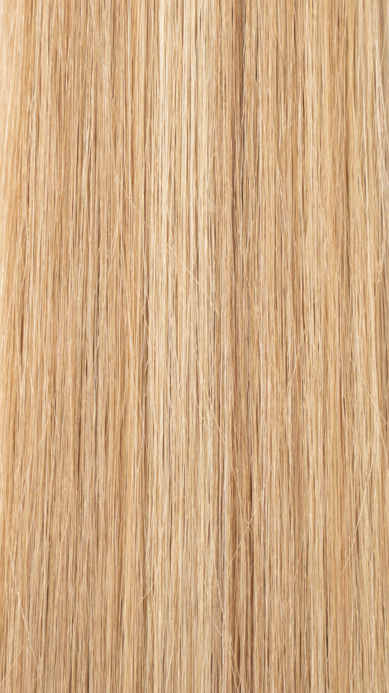 7 Piece Clip In Hair Extensions: #18/22 Mixed Highlighted Blonde