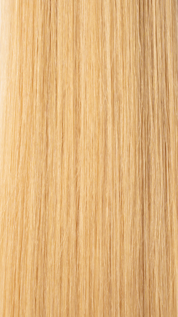 7 Piece Clip In Hair Extensions: #24 Golden Light Blonde