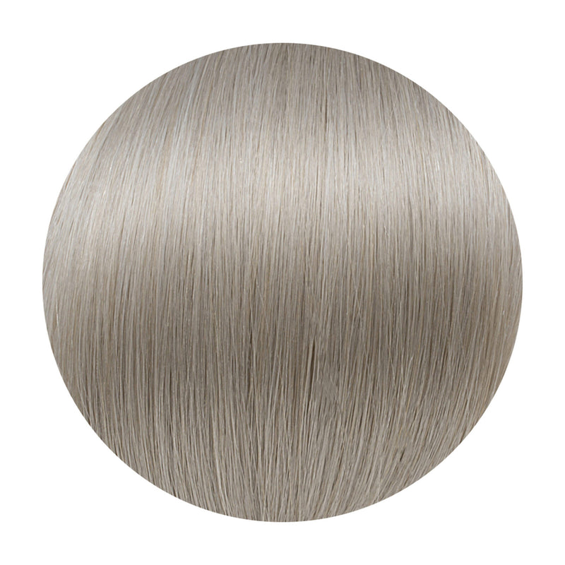 Tape Hair Extensions: #Grey Light Platinum Blonde