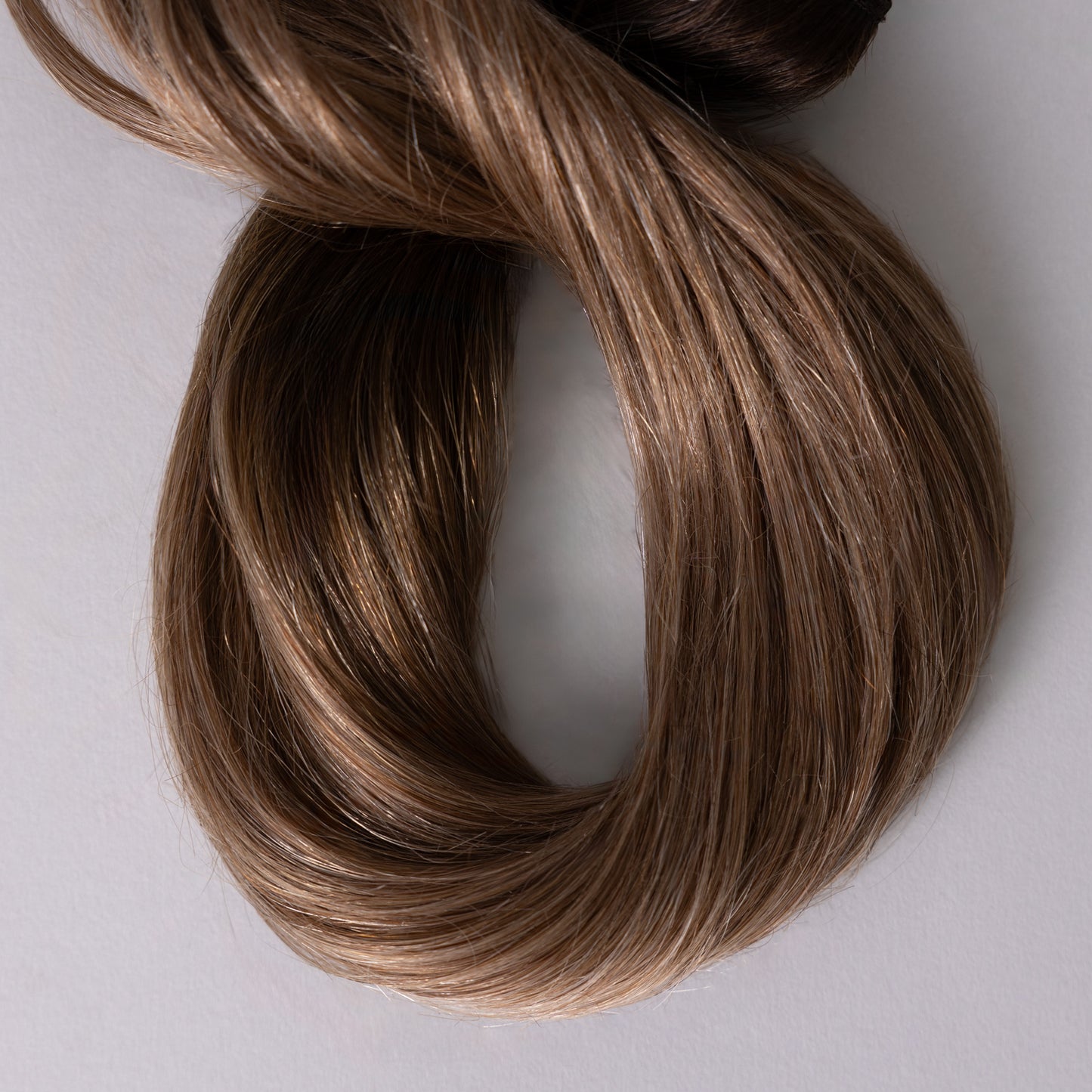 7 Piece Clip In Hair Extensions: #Sandy Brown Ash Medium Blonde