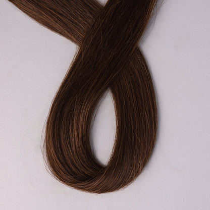 Tape In Hair Extensions: #4 Medium/Light Brown