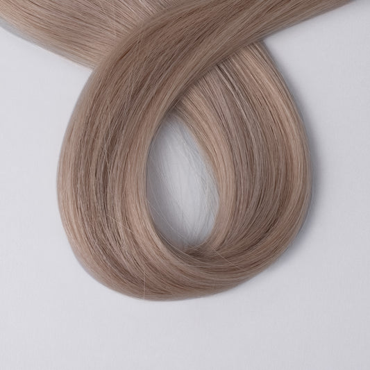 Tape Hair Extensions: #Grey Light Platinum Blonde