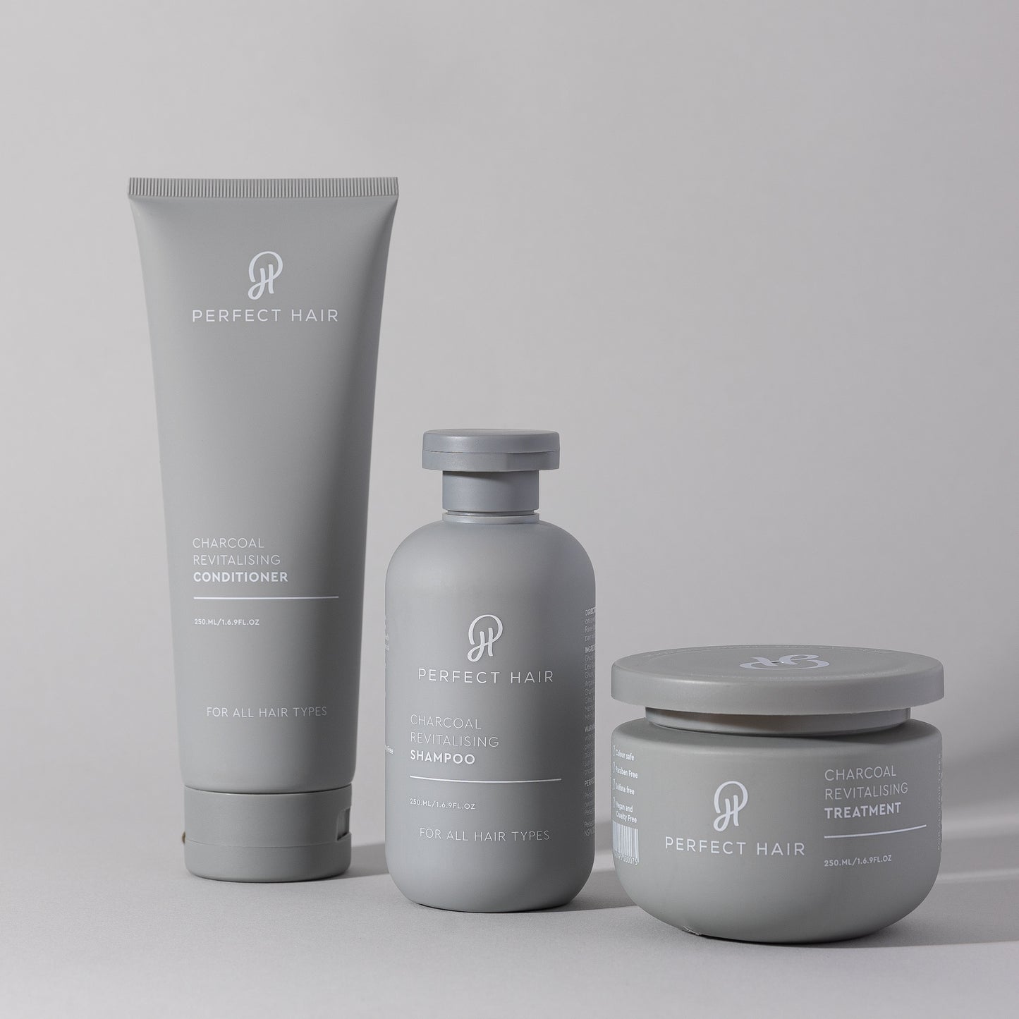 Charcoal Revitalising Mini Trio 250ml