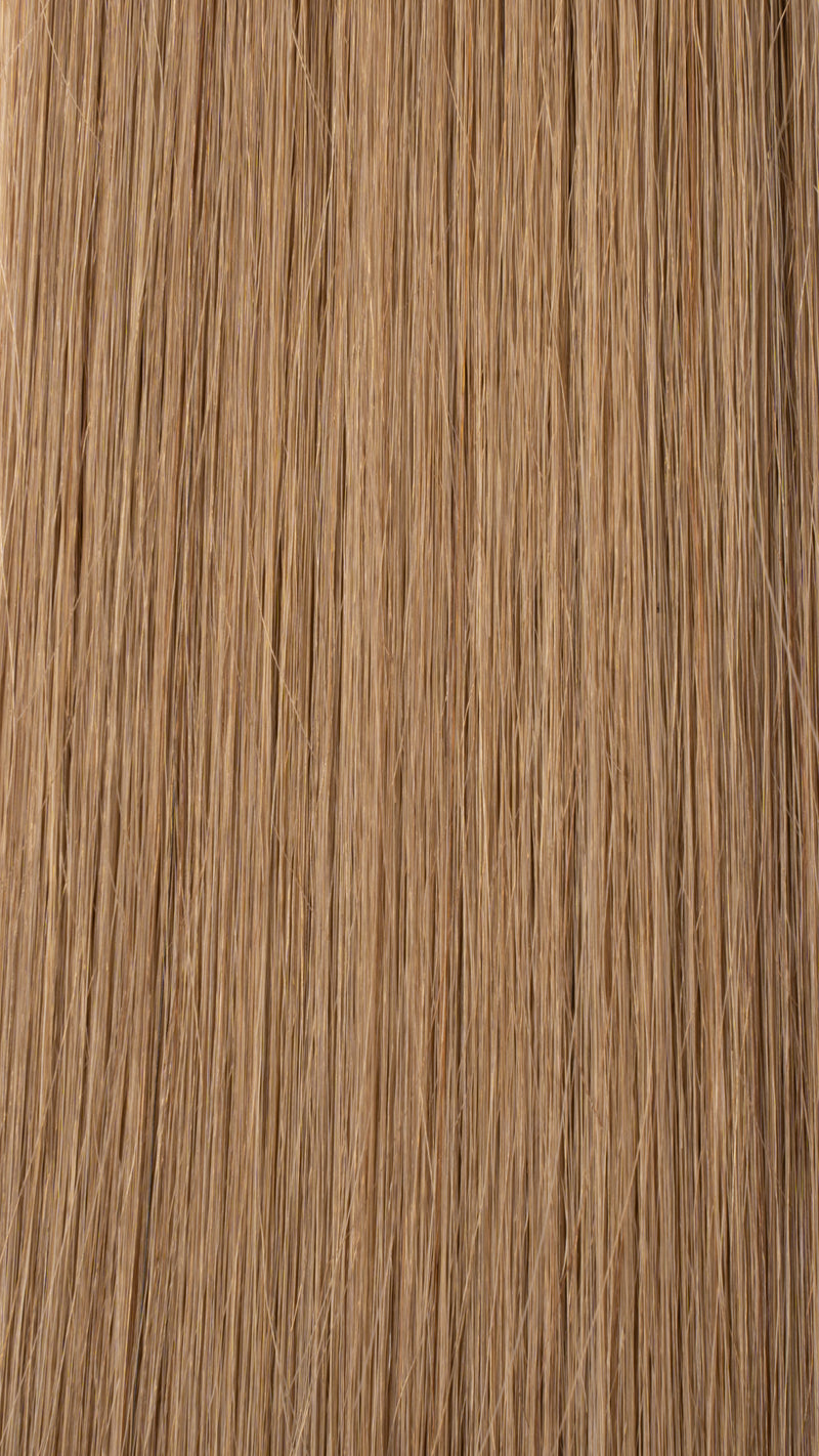 7 Piece Clip In Hair Extensions: #Sandy Brown Ash Medium Blonde