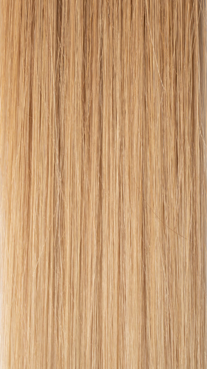 7 Piece Clip In Hair Extensions: #T6 B613 Light Balayage